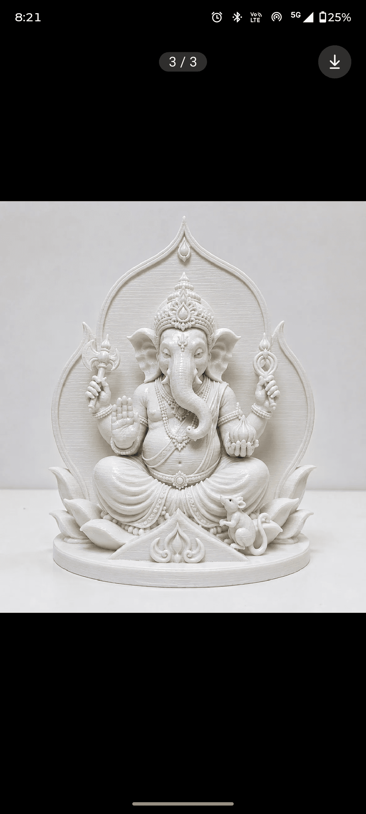 Mangalmurti Ganesha Idol